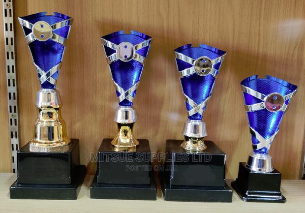 A Set of 4 Trophy Set for DRAMA Awarding-(20,25,27,30cm)