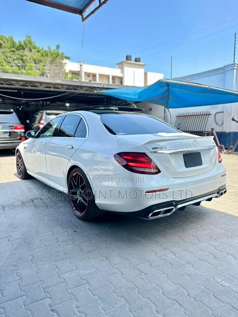 Mercedes-Benz E63 2017 White