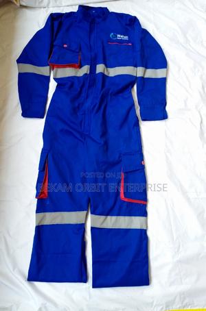 Printed High Quality Cotton Cargo Reflective Overall