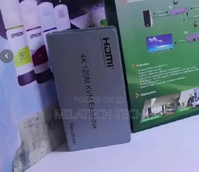 HDMI USB KVM Extender 120M Over Cat6 KVM Extender