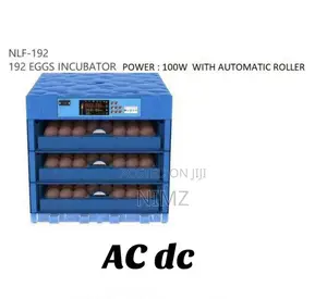 192 Eggs Capacity AC/DC Full Automatic Incubator