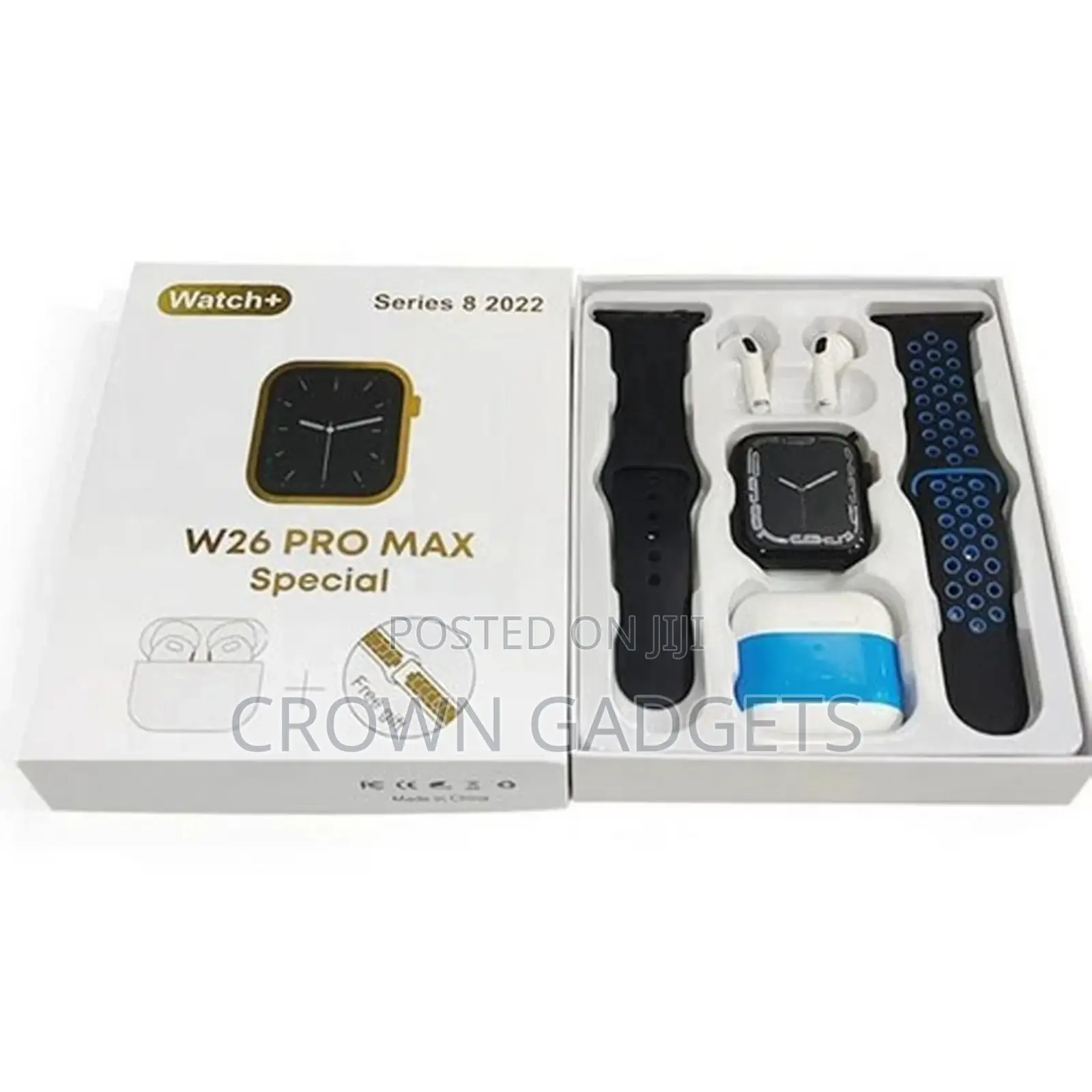 Series 8 Smart Watch With Bluetooth Earpod