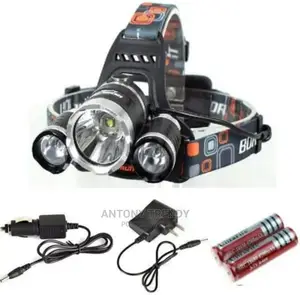 Rechargeable Waterproof Head Lamp