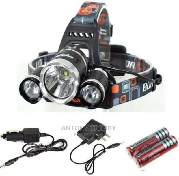 Rechargeable Waterproof Head Lamp - main view