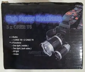 Rechargeable Waterproof Head Lamp