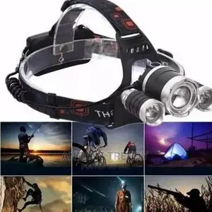 Rechargeable Waterproof Head Lamp for Outdoor Camping
