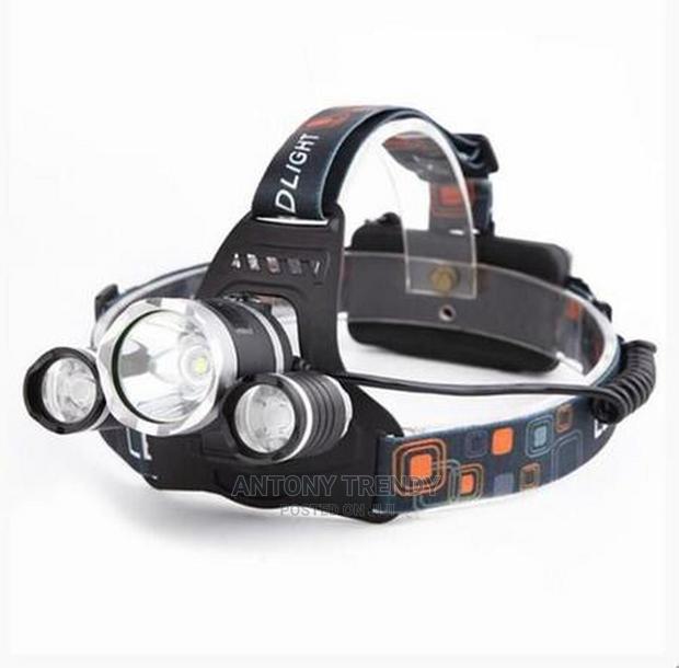 Rechargeable Waterproof Head Lamp for Outdoor