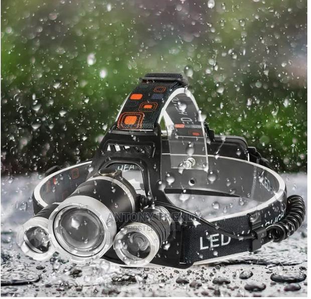 Waterproof Usb Rechargeable Led Headlamp Head Torch - thumbnail 2