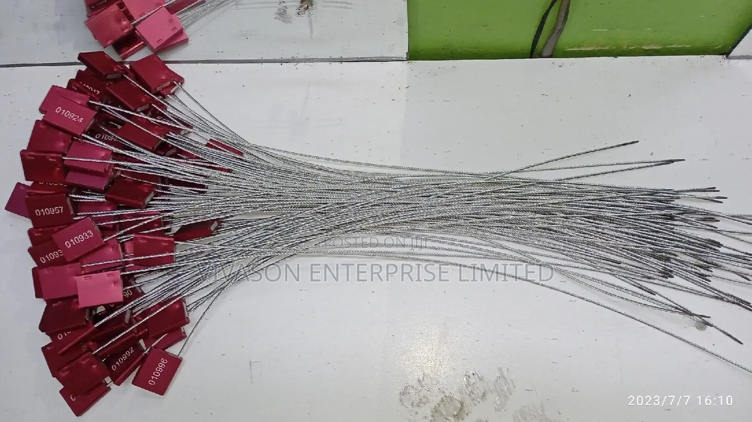 Aluminium Head Security Cable