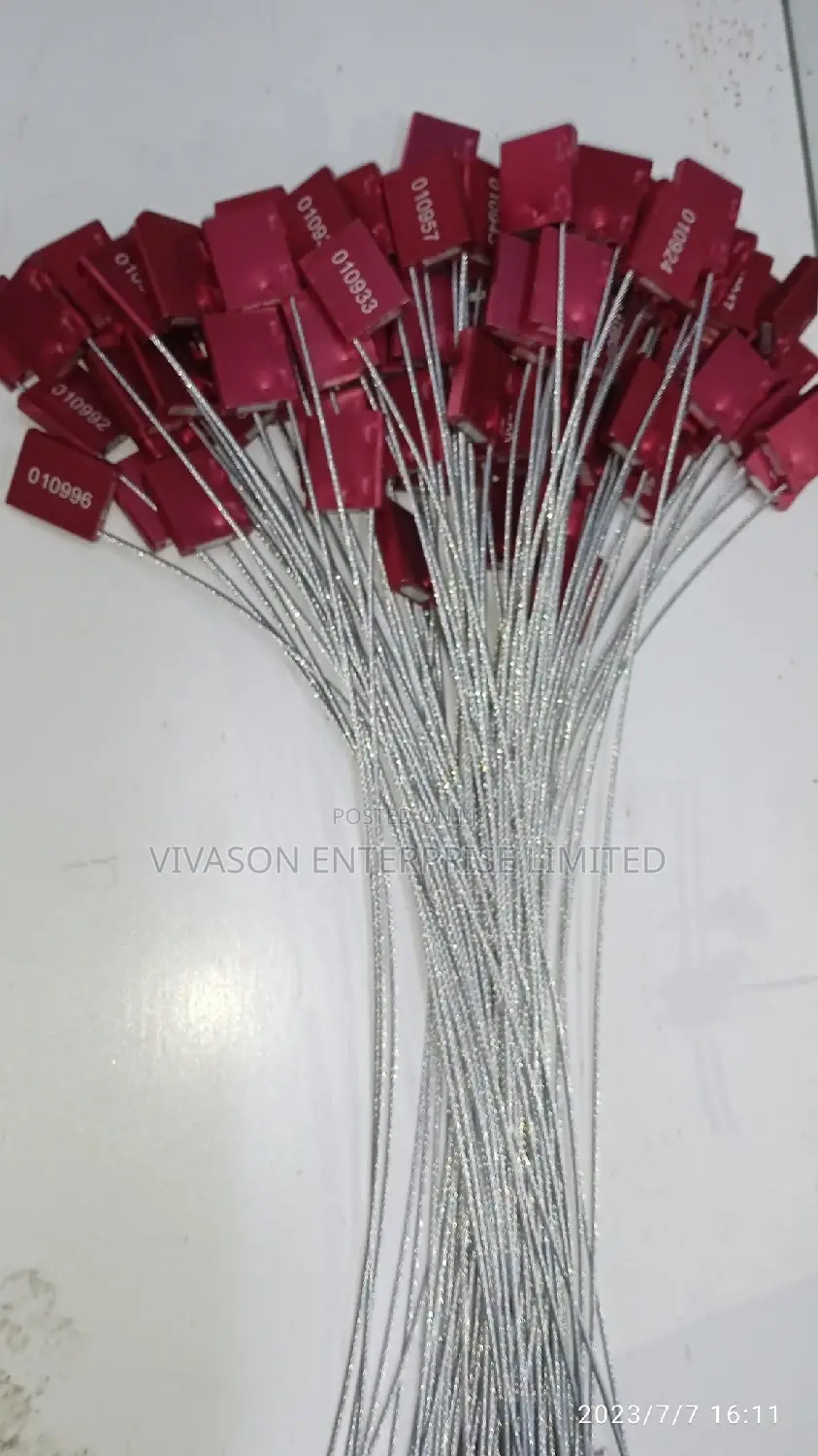 Aluminium Head Security Cable