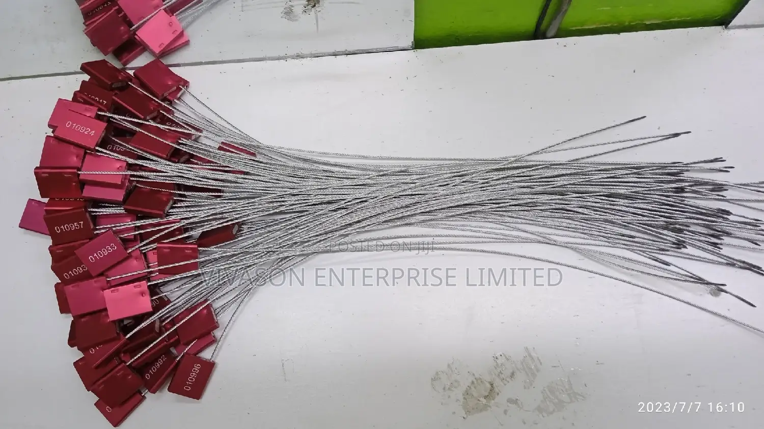 Aluminium Head Security Cable