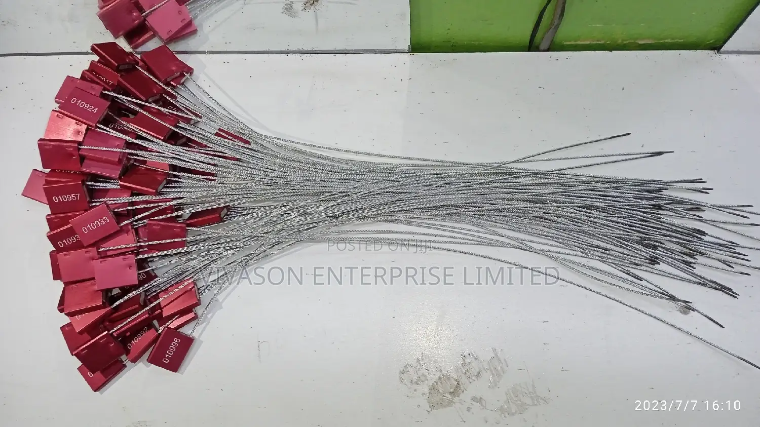 Aluminium Head Security Cable