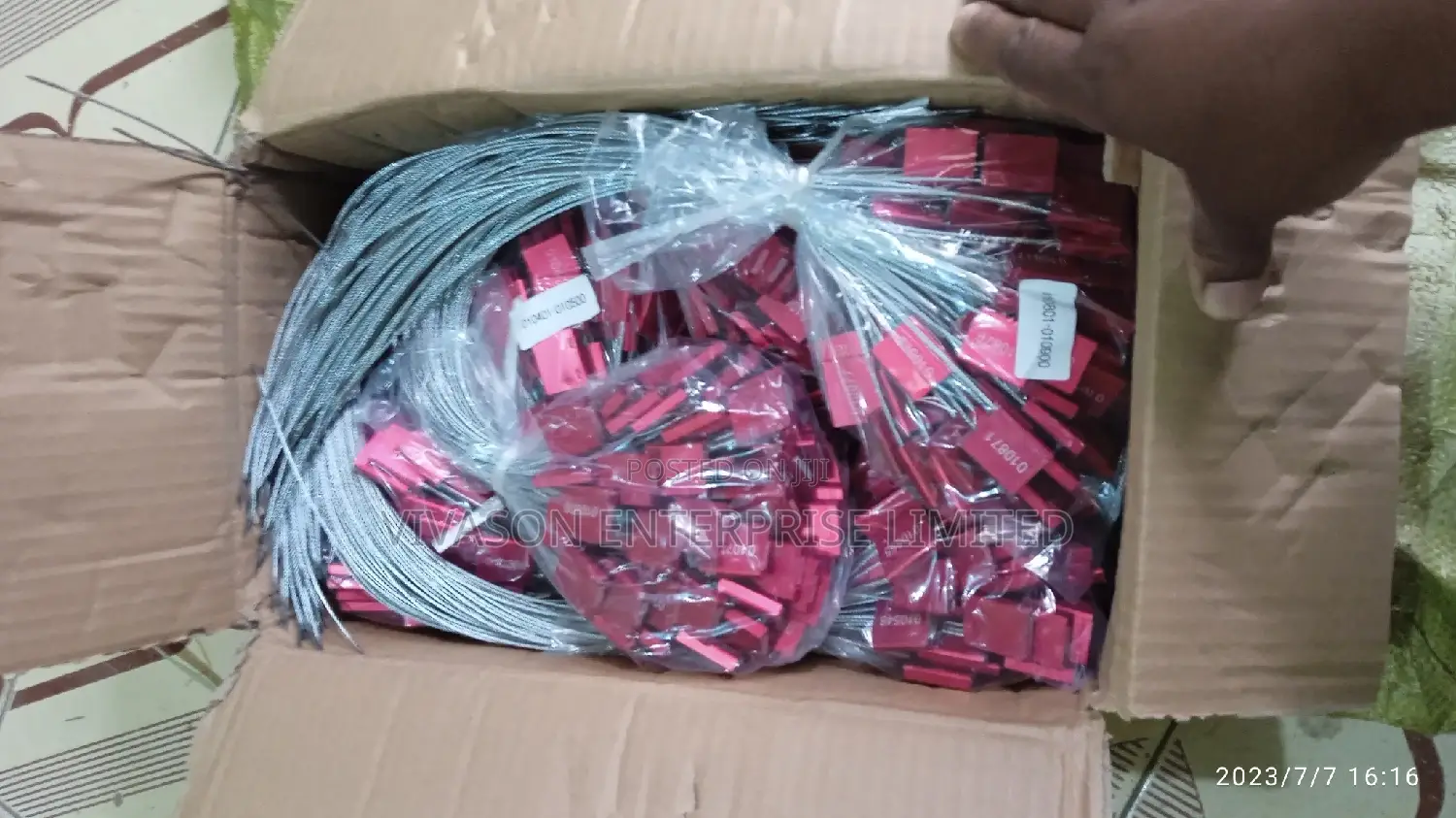 Aluminium Head Security Cable