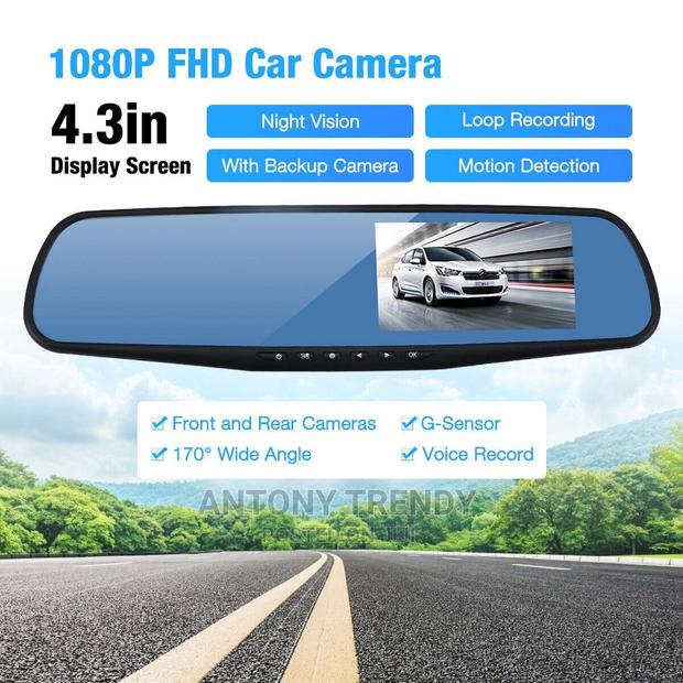 Generic Dashboard Camera 4.3 Inch Car Dvr Mirror
