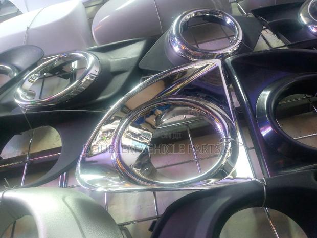 Foglamp Cover Axio/Fielder 2012,2013,2014 Silver/Chrome