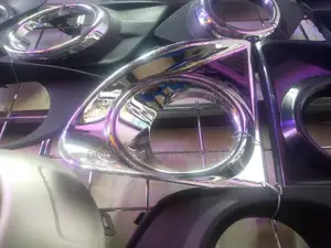Foglamp Cover Axio/Fielder 2012,2013,2014 Silver/Chrome