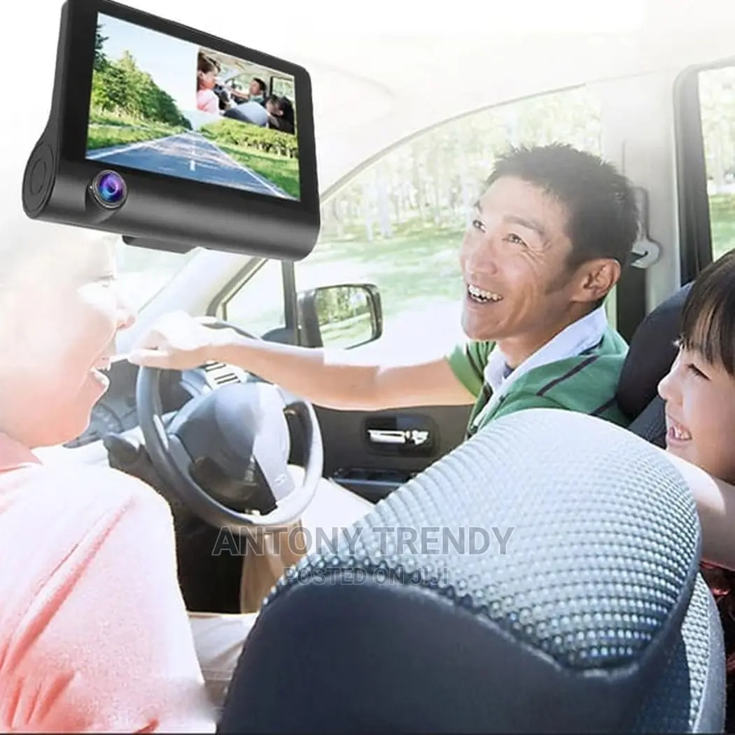 Dash Cam With 4 Inch Reverse Full Screen