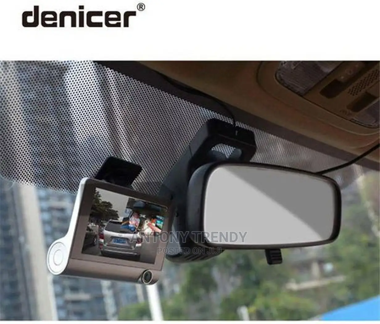 Reverse Full Screen Driving Recorder DVR HD