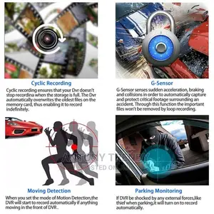 FHD DVR Car Dashboard Camera Recorder