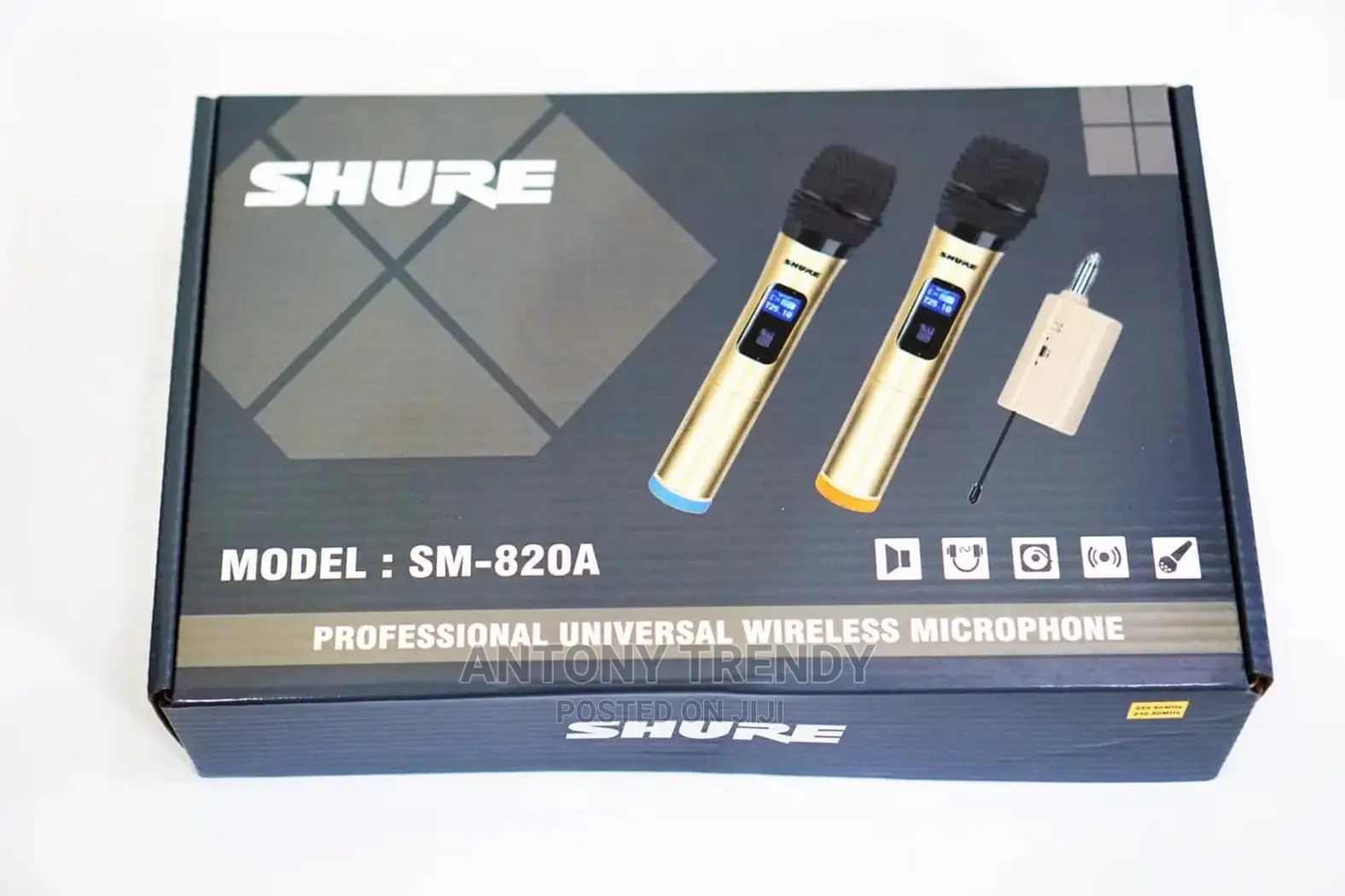 Wireless Microphone Su-Kam SM-820A
