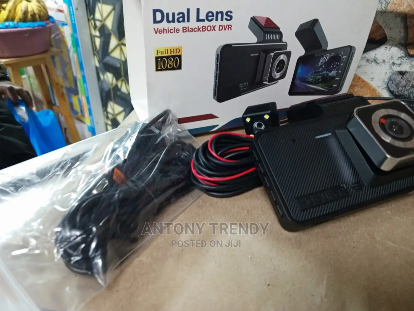 Dash Cam Portable Dual Lens Recording