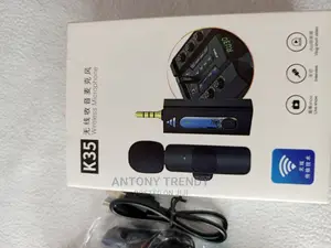  Dual Wireless Microphone 3.5MM for Recording