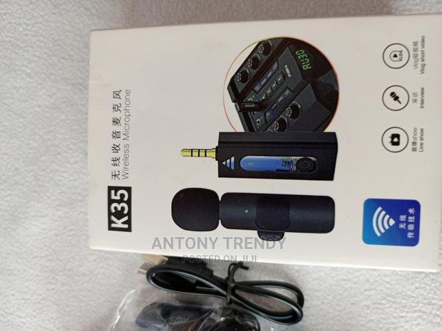 Dual Wireless Microphone 3.5MM for Recording - thumbnail 2