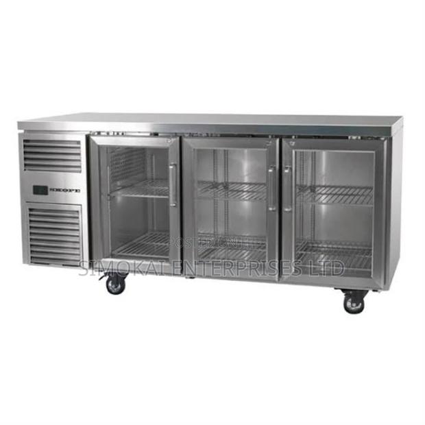 3 Door Sliding Door Undercounter Chillers