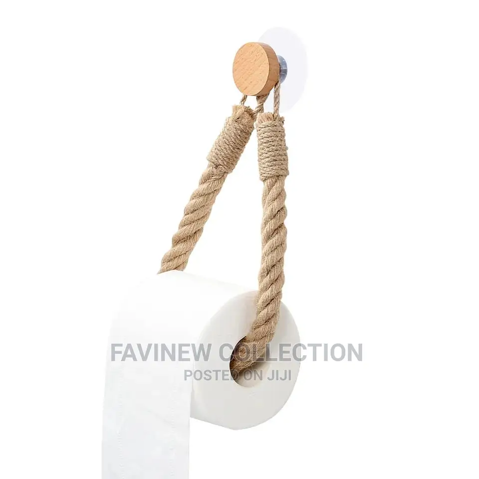 Hemp Rope Tissue Holder