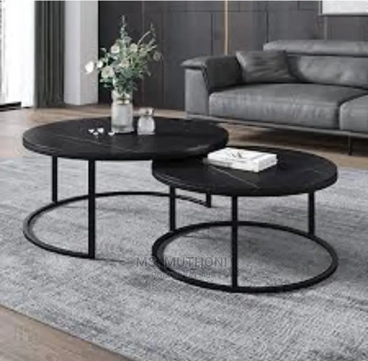 *Sintered Marble Nesting Table