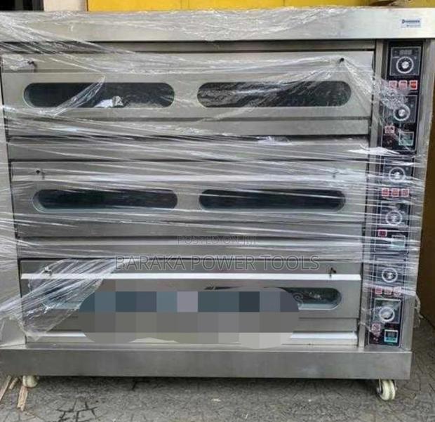 3deck 6 Tray Industrial Oven - main view