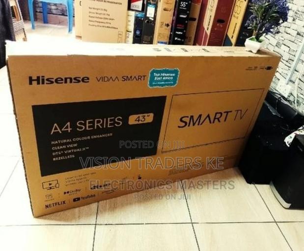Hisense 43a4hken 43 Inches Smart Frameless A4 Full Hd Led Tv