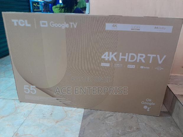 TCL 55 Inches 55” Smart Uhd HDR Google Tv Frameless