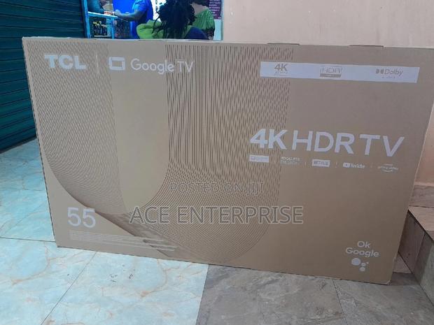 TCL 55 Inches 55” Smart Uhd HDR Google Tv Frameless - thumbnail 2