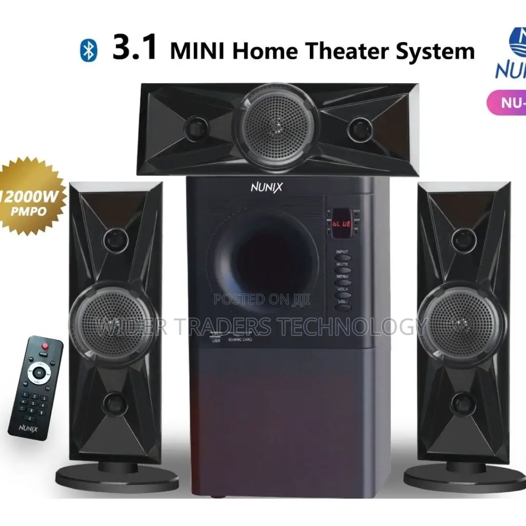 Nunix 3.1 Mini Home Theater System NU-A60