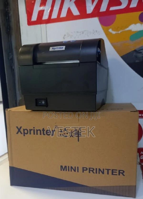 Desktop Thermal Barcode Ribbon Sticker Printer Machine - main view
