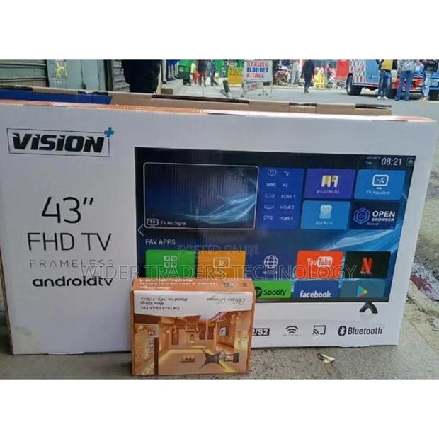 Vision Plus 43′′ Smart UHD Frameless VIDAA TV - main view