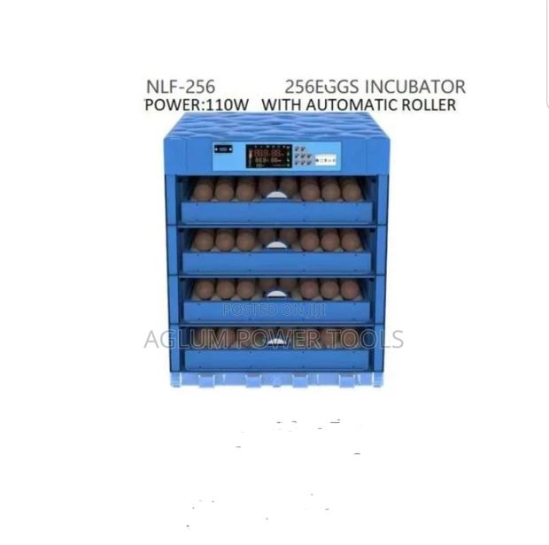 256 Egg Incubator With Automatic Roller - main view