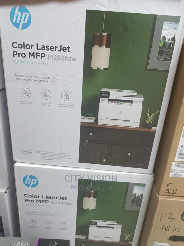 Hp MFP M283fdw Colour Laserjet Printer M283fdw Available - main view