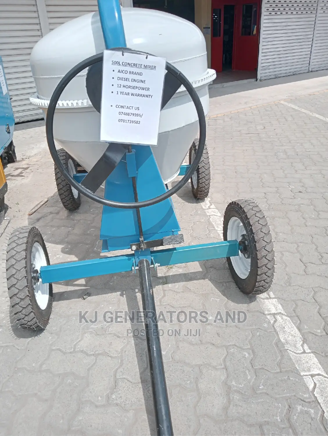 AC501, Concrete Mixing Machine 500 Litres