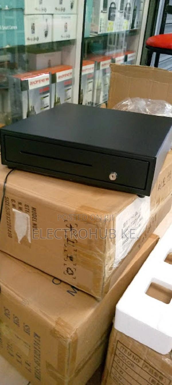 Black Quality 5 Tray Cash Drawer Latest