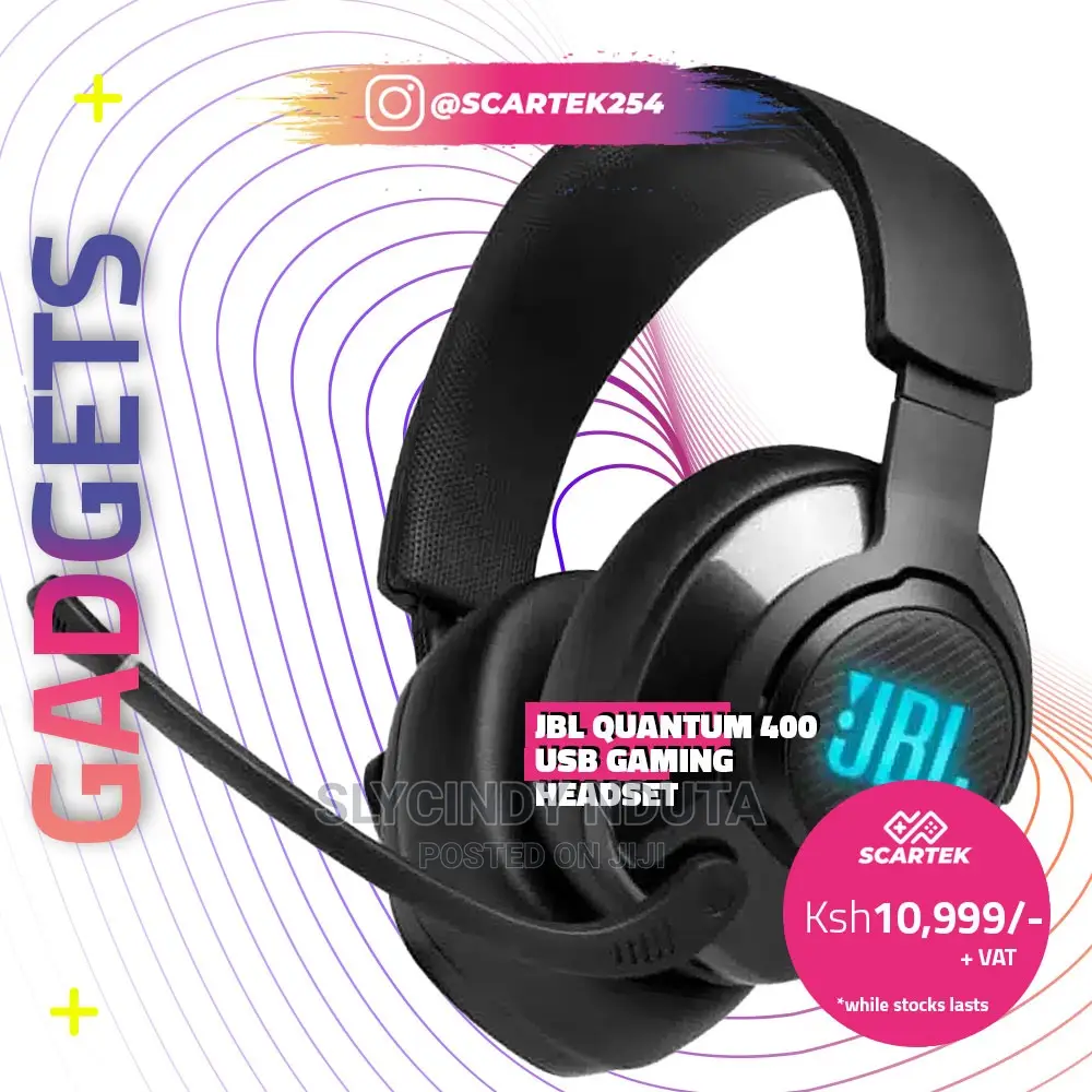 JBL Quantum 400 USB Gaming Headset