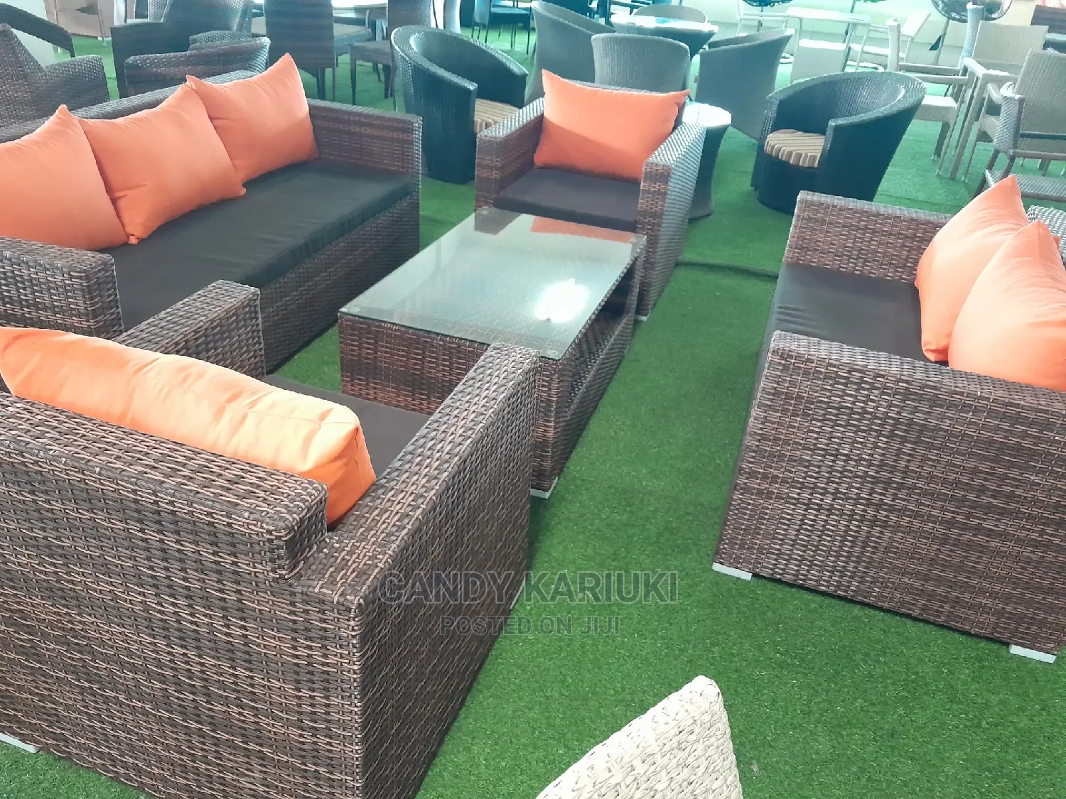 7 Seater Outdoor Sofa Plus a Table