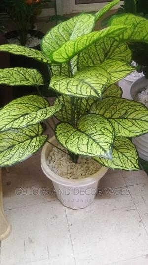 Artificial Plant and Plastic Vase - thumbnail 2