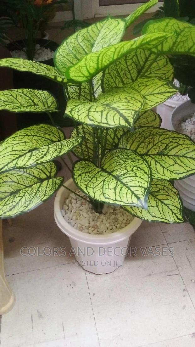 Artificial Plant and Plastic Vase - main view