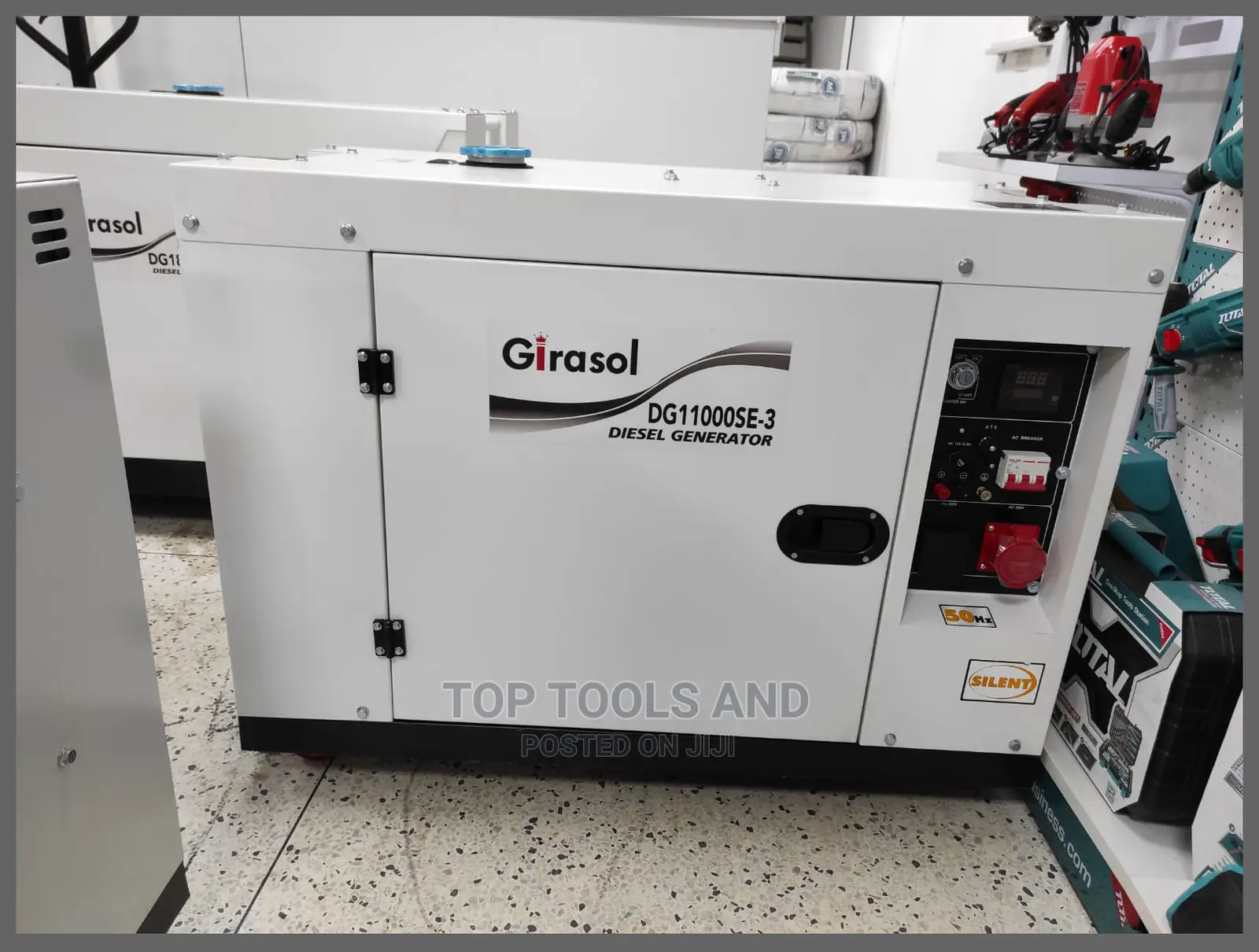 .Diesel Silent Generator Dg11000se3 12kva 3phase With Ats in Nairobi