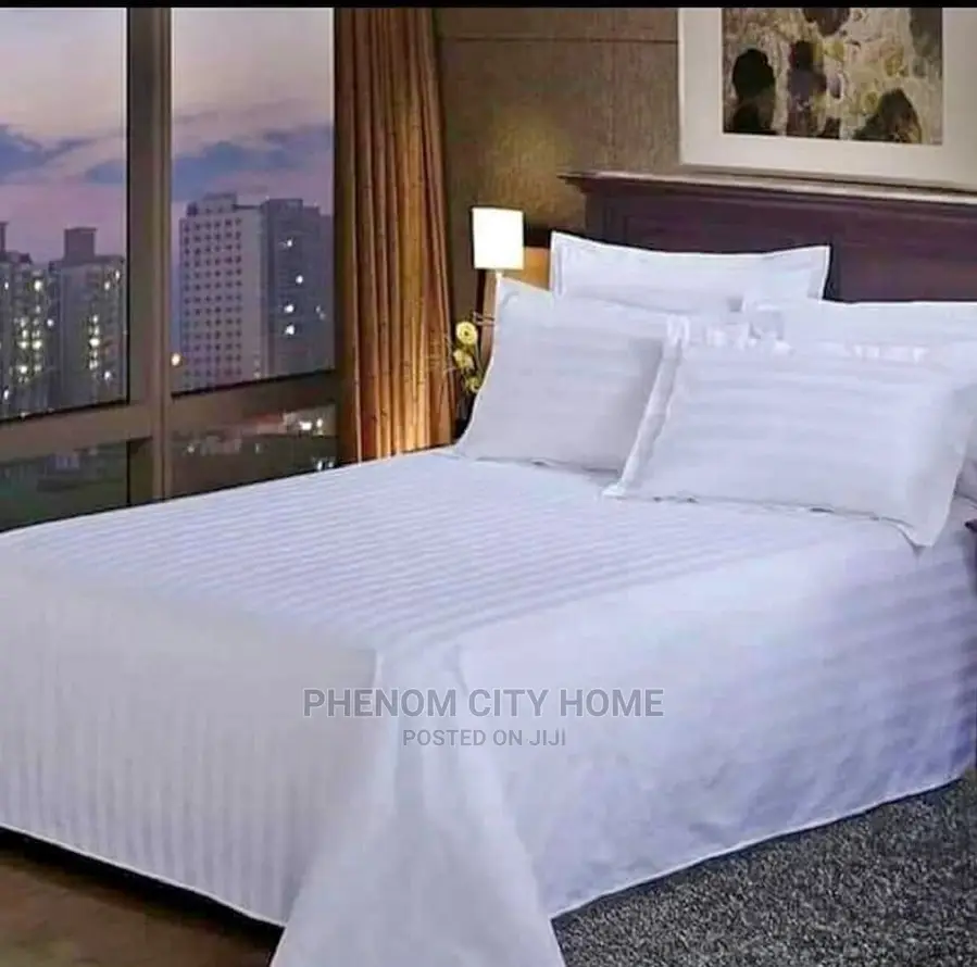 Stripped Cotton Bedsheet
