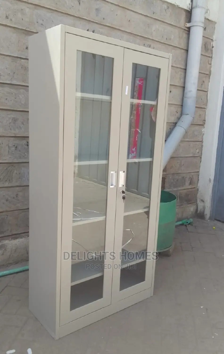 Glass Door Steel Cabinet