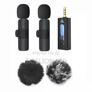 3.5MM Wireless Lapel Microphone Duo
