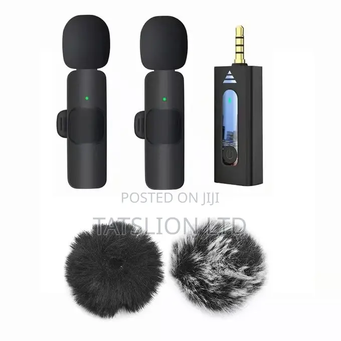 3.5MM Wireless Lapel Microphone Duo